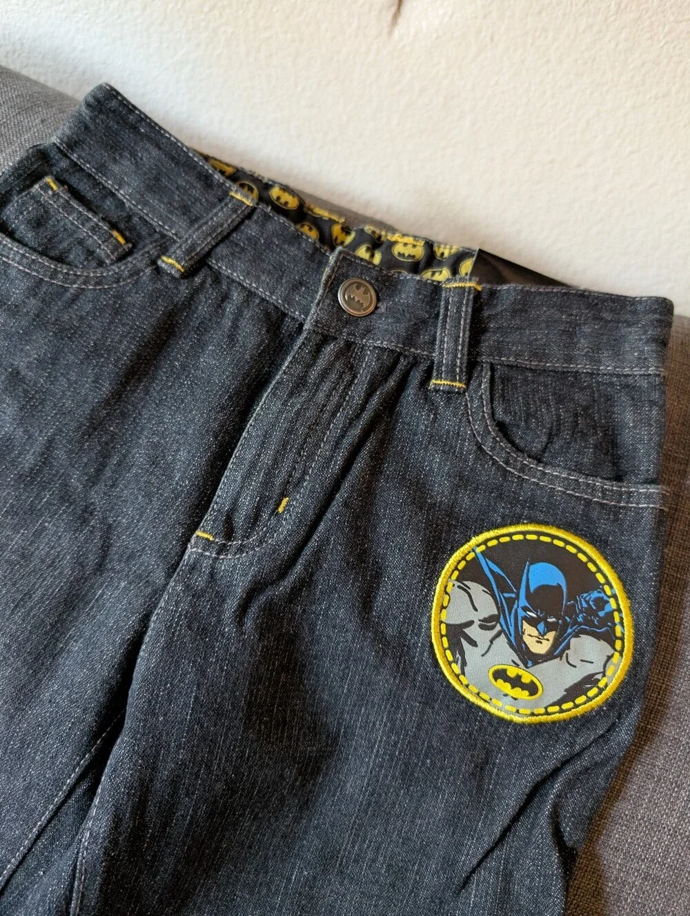 Vintage 2000 Batman Boy's Jeans Size 7